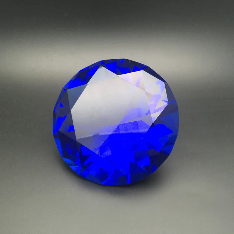 Wholesale Cheap Glass Diamond Paperweight Clear Decorative K9 Crystal Diamonds for Home Decoration