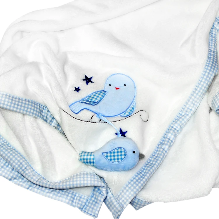 Best selling safety soft plush blanket newborn baby wrap swaddle blanket