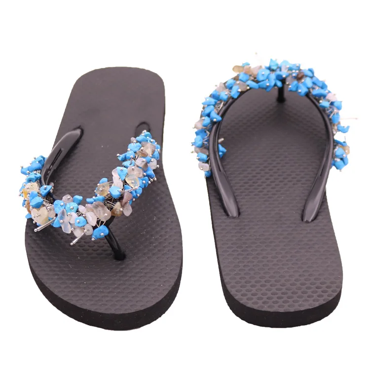 AN-CF-108 Free Samples PVC Straps EVA Sole Women Sandals Flip Flops Women