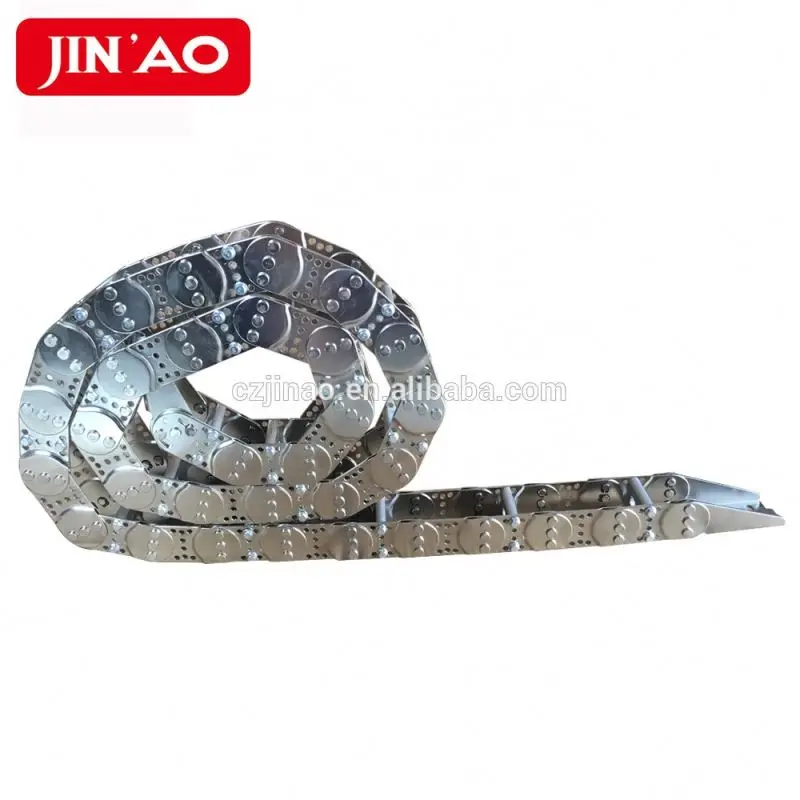 Customised Stainless Steel Drag Chain Cable Carrier For CNC Machine