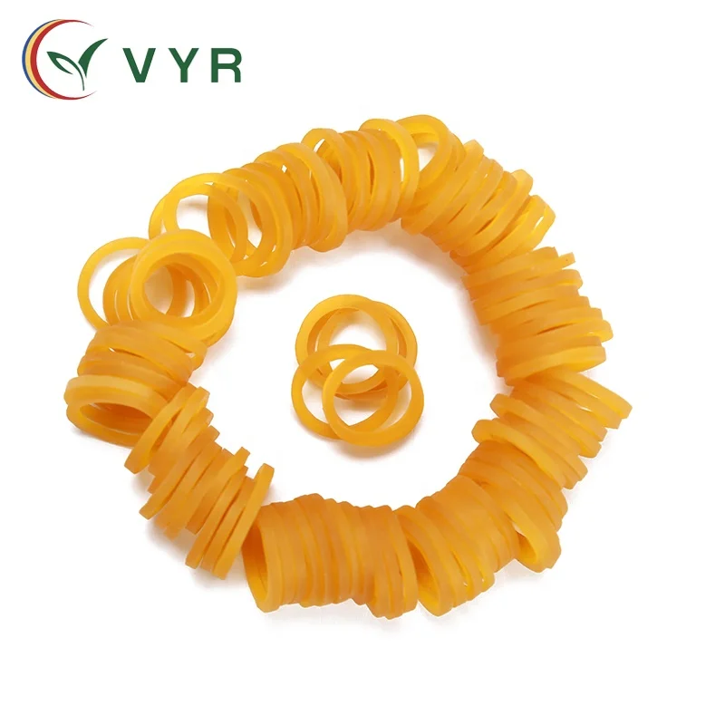 Mini Natural Pure Rubber Translucent Rubber Band Elastic Rubber Band