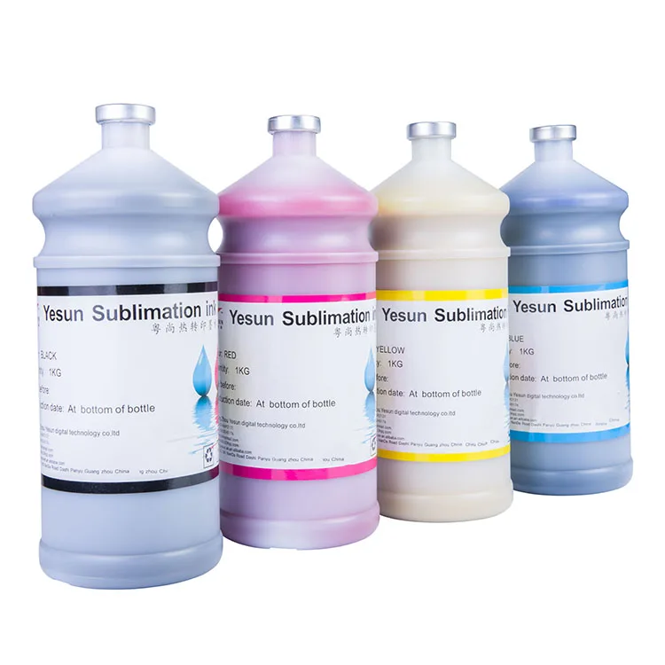 
1000ML T-shirt Textile Digital Printing Ink Heat Sublimation Printing Ink 