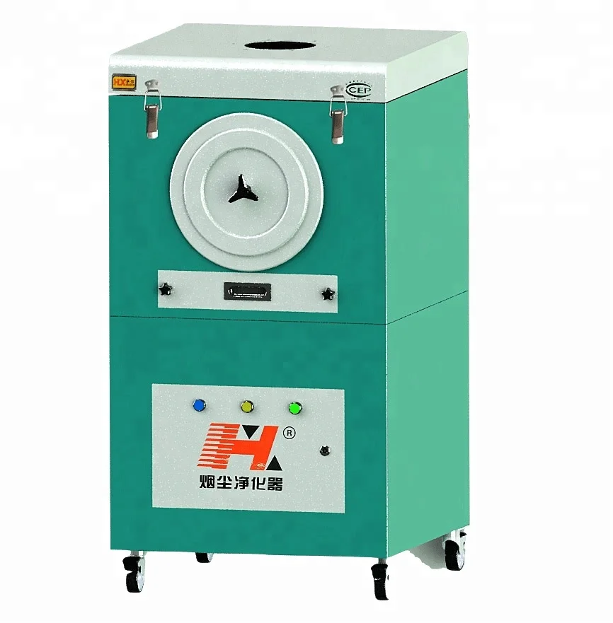 
Portable Soldering and welding Fume Extractor Manufacture For Laser Cutting Machine With double Fume 