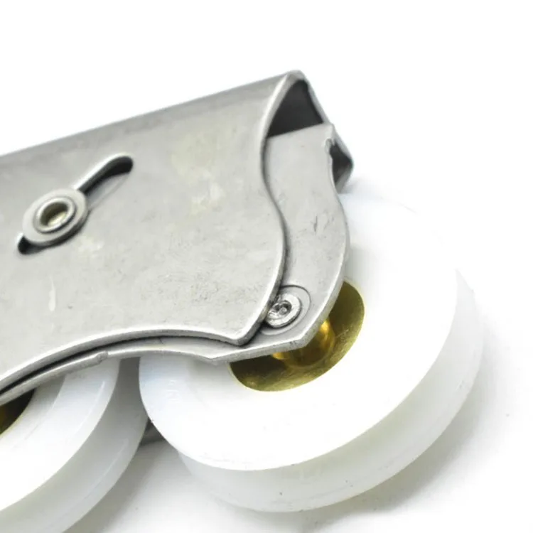 Stainless steel double wheel sliding door sliding window mute roller