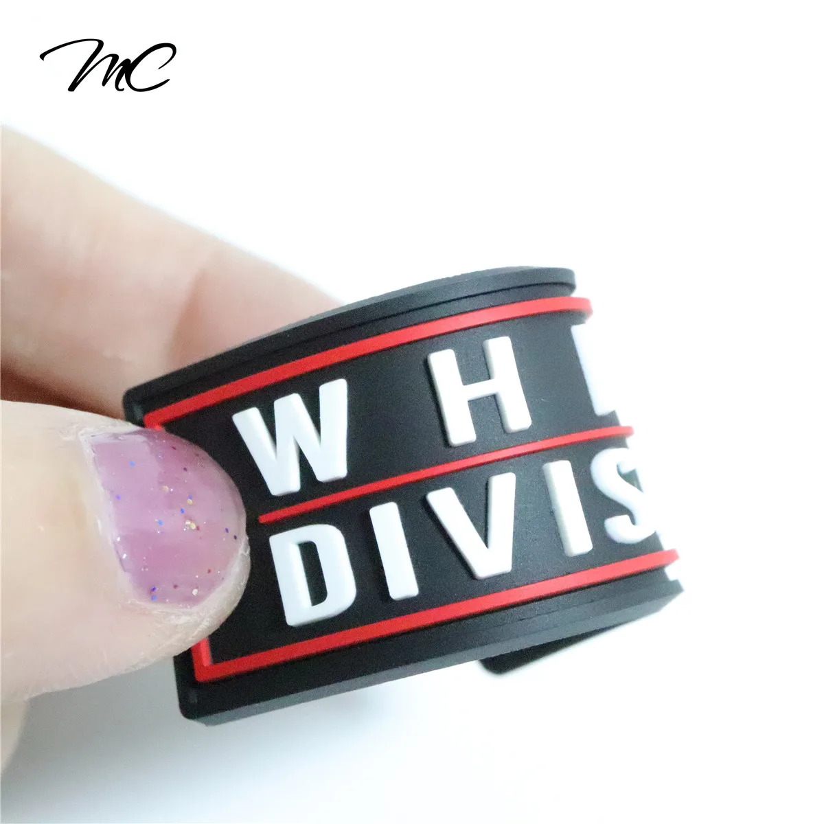 Custom Pvc Patches Clothing Logo Badge Rubber Patch Heat Press Iron on