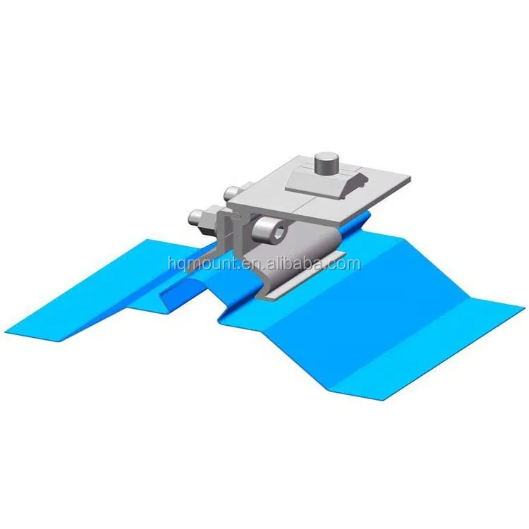HQ Mount Standing Seam Roof Clamp For Solar Metal Roof Mounting System
