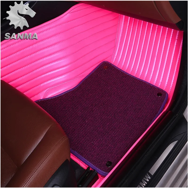 Waterproof Car Floor Mats  Opel Astraaudi A4 FloorLiner Front & Rear Carpet For Skoda Octavia