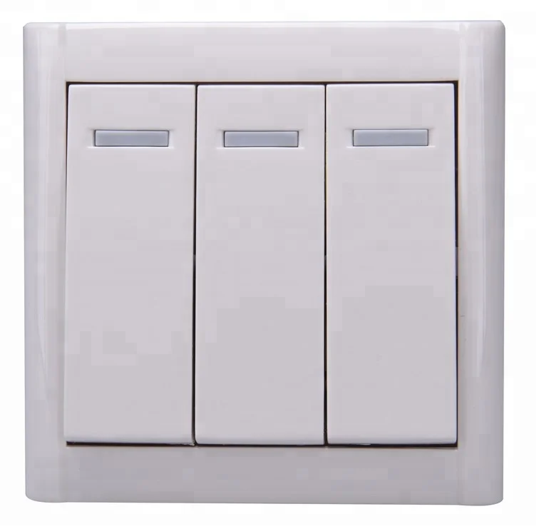 
Best quality 3 gang 1 way switch outdoor dimmer switch 