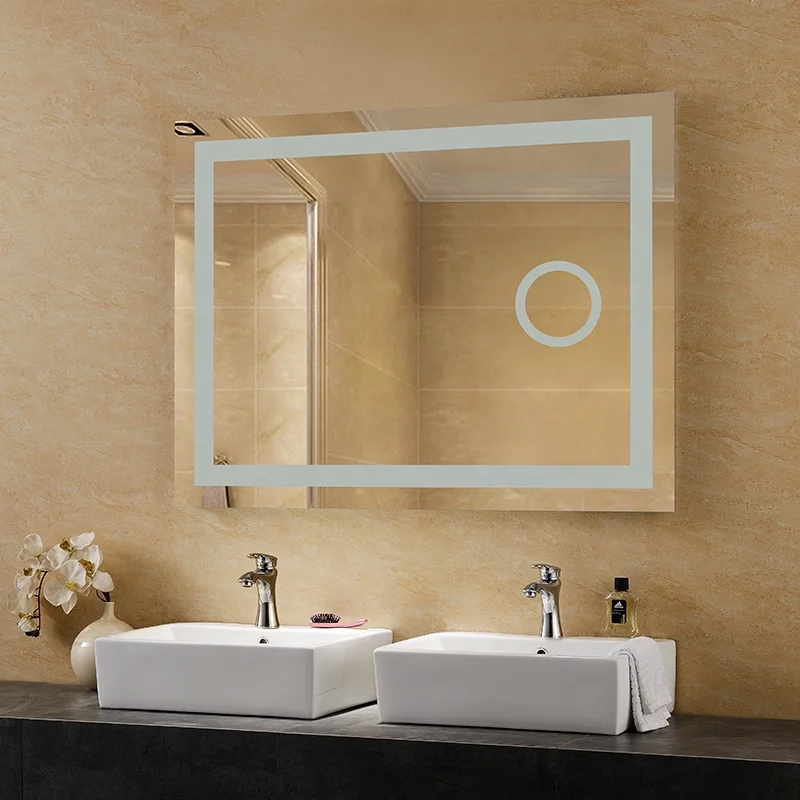 Cupboard Anti Fog Mirror Lights Storage Mirrored Bathroom Furniture Self Adhesive Film