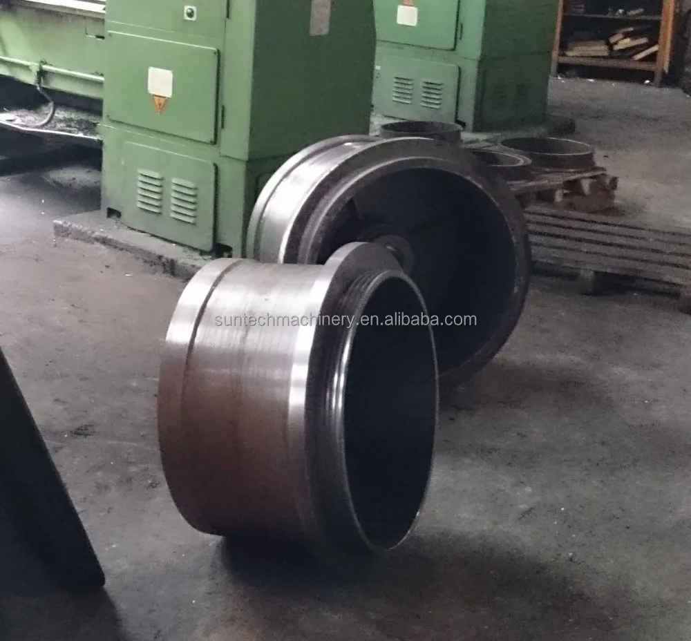 Wire drawing capstan with WC coating