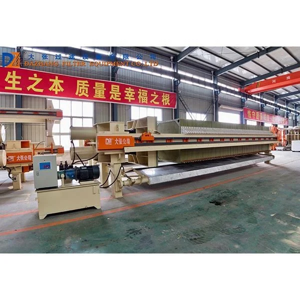 Dazhang автоматический мембранный фильтрующий пресс для отрасли сточных вод