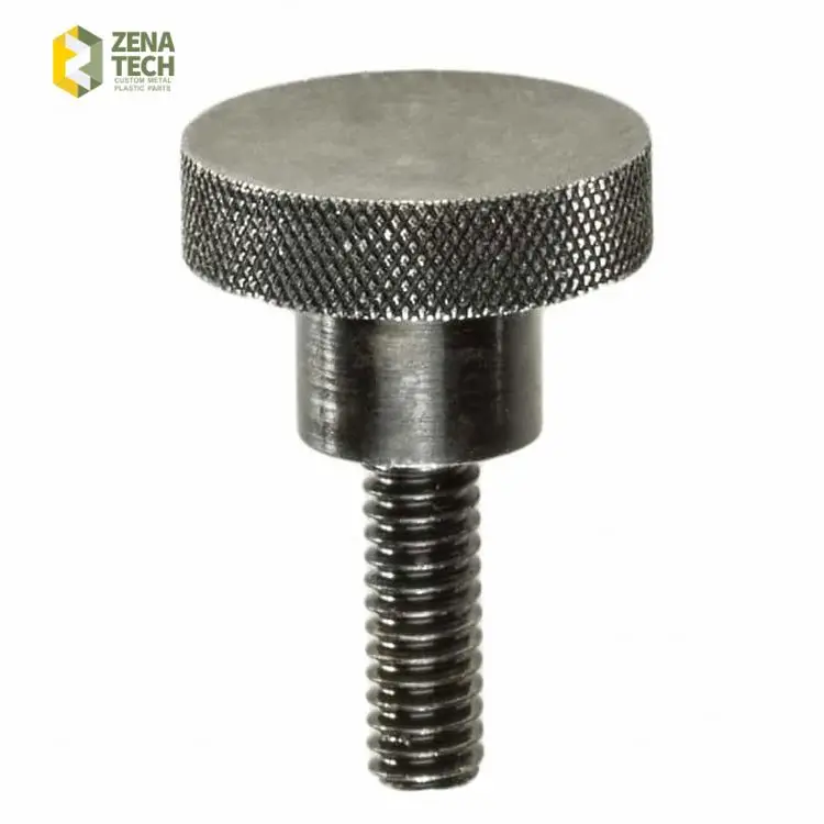 Circular plastic head thumb m4*15 screw size from China manufactory