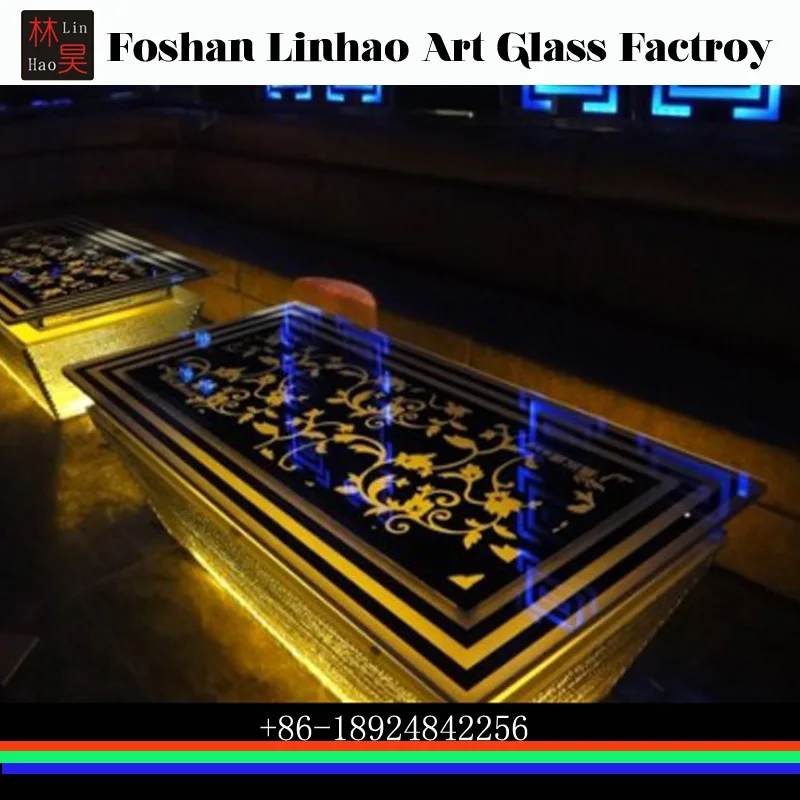 color changing led bar table/ illuminated led furniture manufacturer in foshan