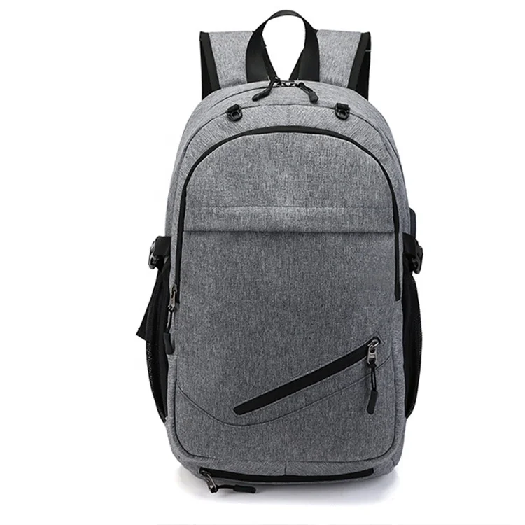 Wholesale USB Charging  Polyester Leisure bag hiking backpack