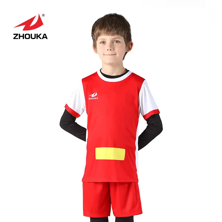 Discount Children Cheaper Soccer Shirts Sets Soccer Jersey Clothes For Boy