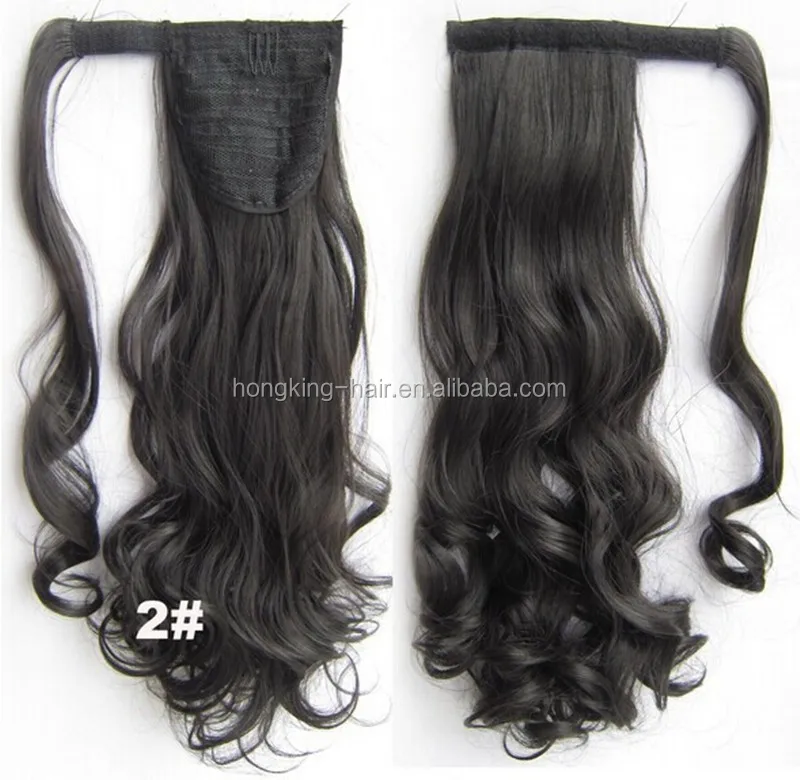 Cheap Factory Price Human Hair Ponytail Extension Magic tape for reseller