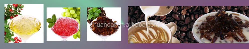 Taiwan bubble tea Coffee ager jelly