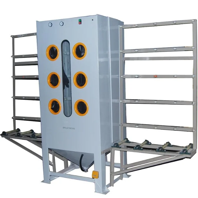 
Pressure Automatic Stationary Sandblasting Machine for Glass 