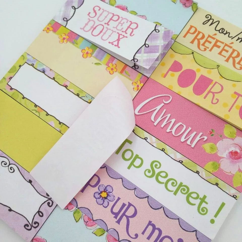 kawaii student stationery Removable Self Adhesive Sticky Notes memo pads