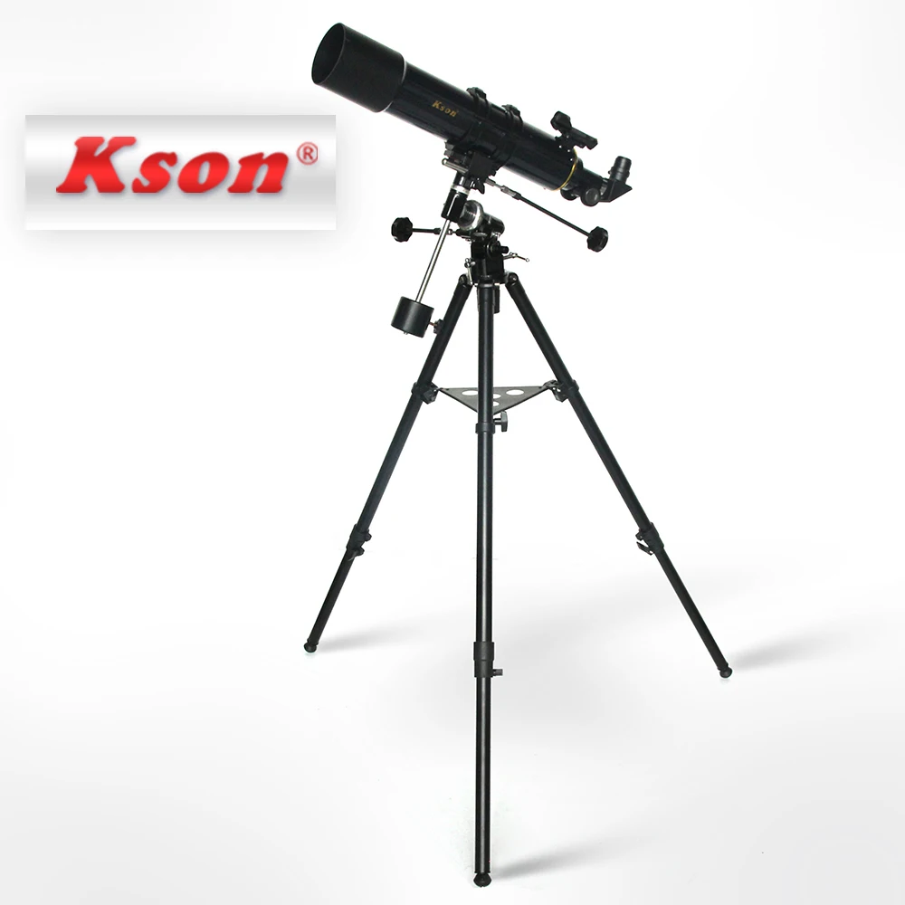 outdoor professional telescopes KTA60090EQ 600mm focal length equatorial refractors 90mm aperture astronomical telescope