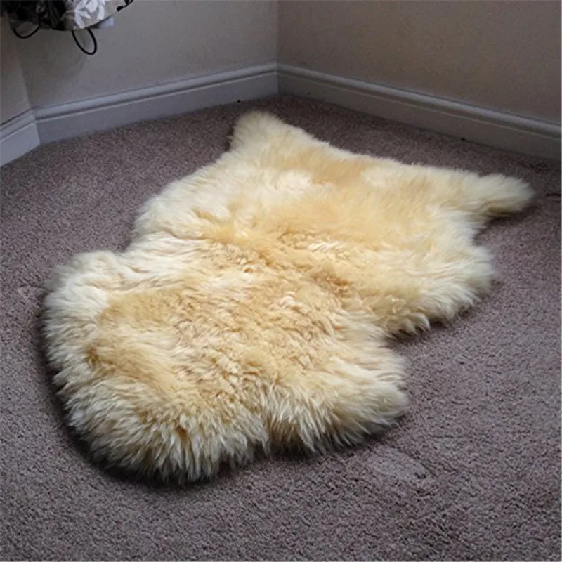  Wholesale 100% Real Australia Sheepskin rug for living room Wool carpet and area rugs customized