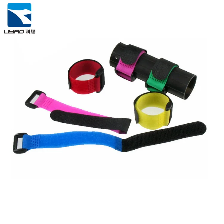 Hot Selling Heavy Duty Soft Sport Fitness Medical Adjustable Hook And Loop Straps Cable Tie For Arm Bands