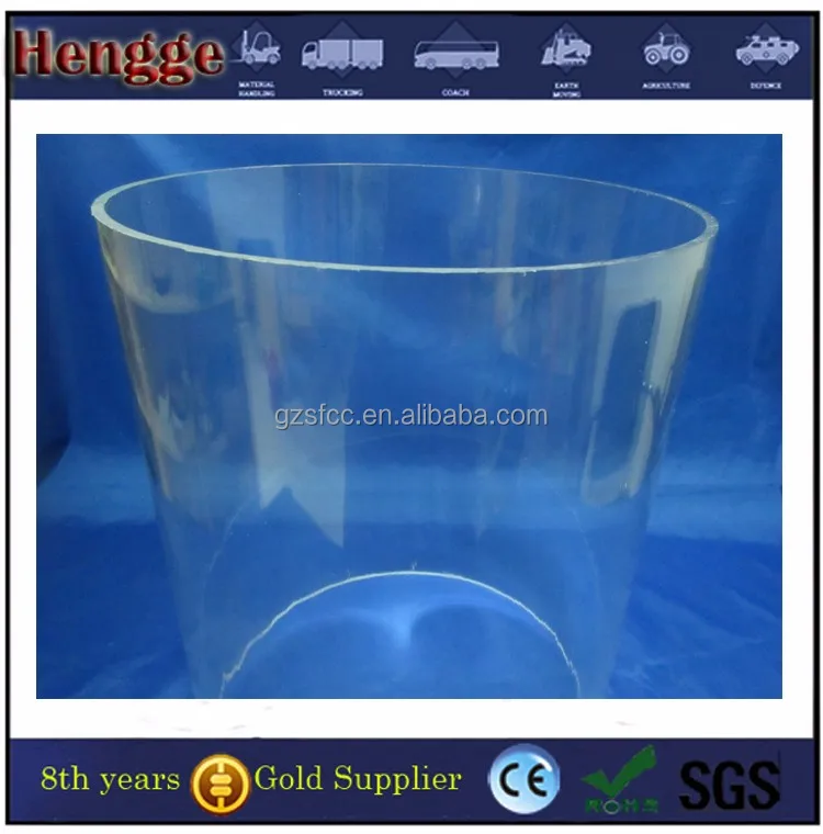 400mm transparent and white acrylic tube,color PMMA tube,color acrylic pipe