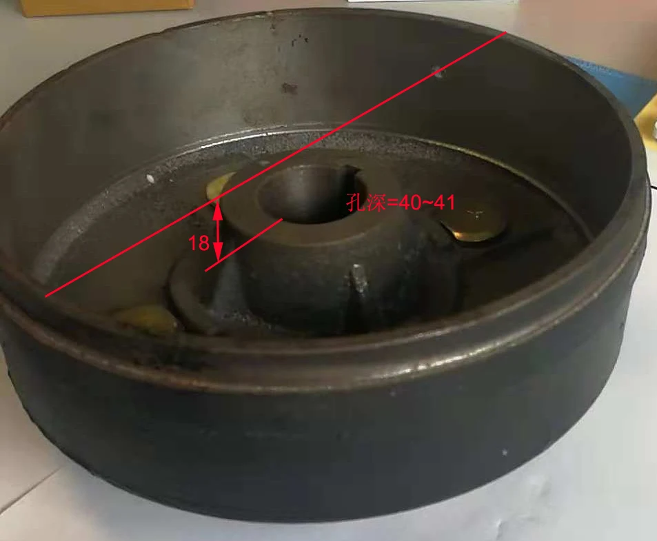 3 wheel motorcycle hub160mm for China tricycle/China tricycle hub rim 160mm