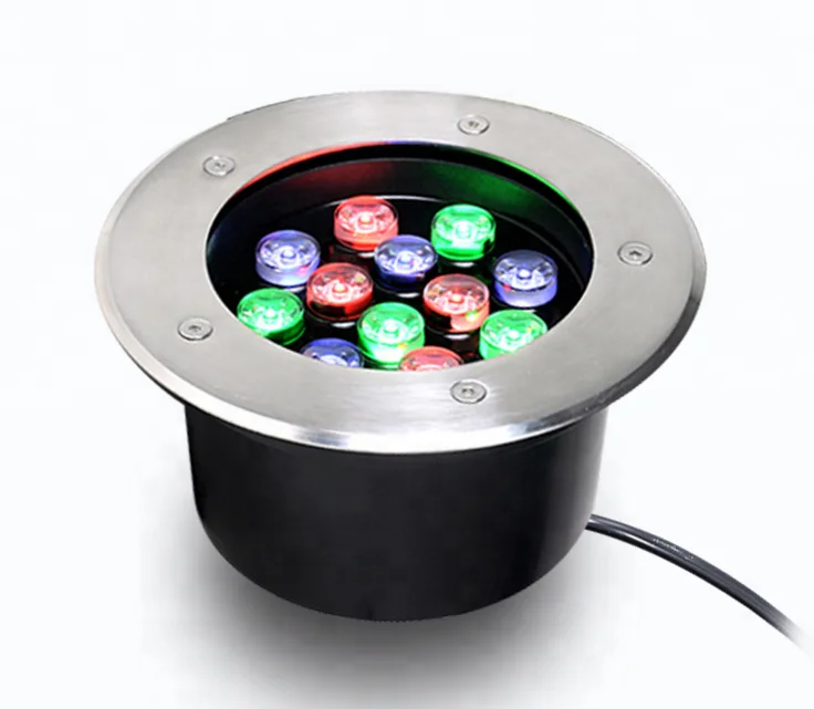 
1w 3w 5w 6w 7w 9w 12w 15w 18w 24w 36w 48w Outdoor Waterproof IP67 LED Underground Light 12 24 Volt Rgb 
