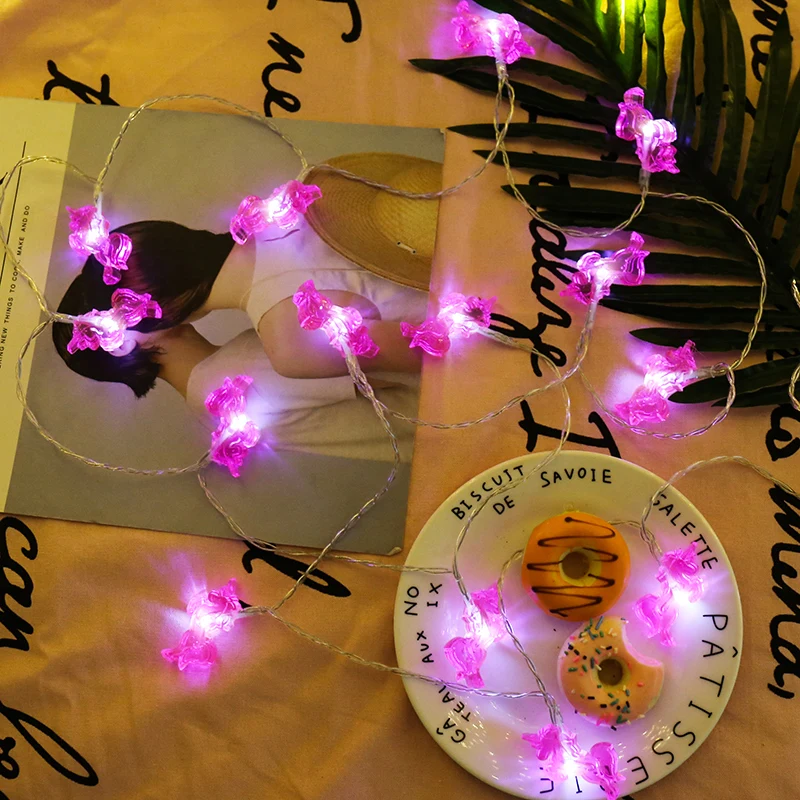 linhai Decoration lighting Unicorn Theme Party Unicorn Birthday Party Supplies Pack unicorn party supplies 3d fairy string light