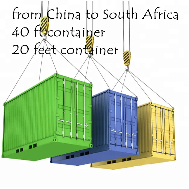 Shipping freight from China to South Africa 40 ft container and 20 feet container Sea freight