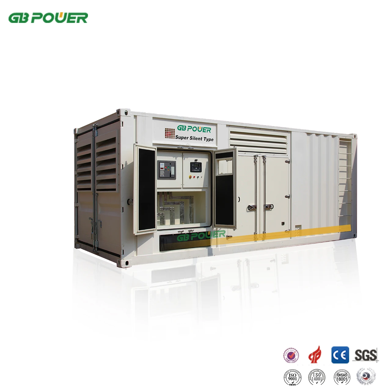1200kW super soundproof power electric with 4012-46TAG2A Engine