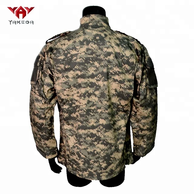 YAKEDA US regulations ripstop polycotton tactical shirt pant army clothing military combat field jacket ACU digital uniform