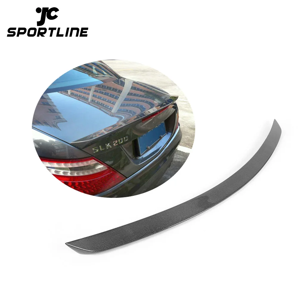 Carbon Fiber Rear Trunk Spoiler Wing for Mercedes Ben z SLK R172