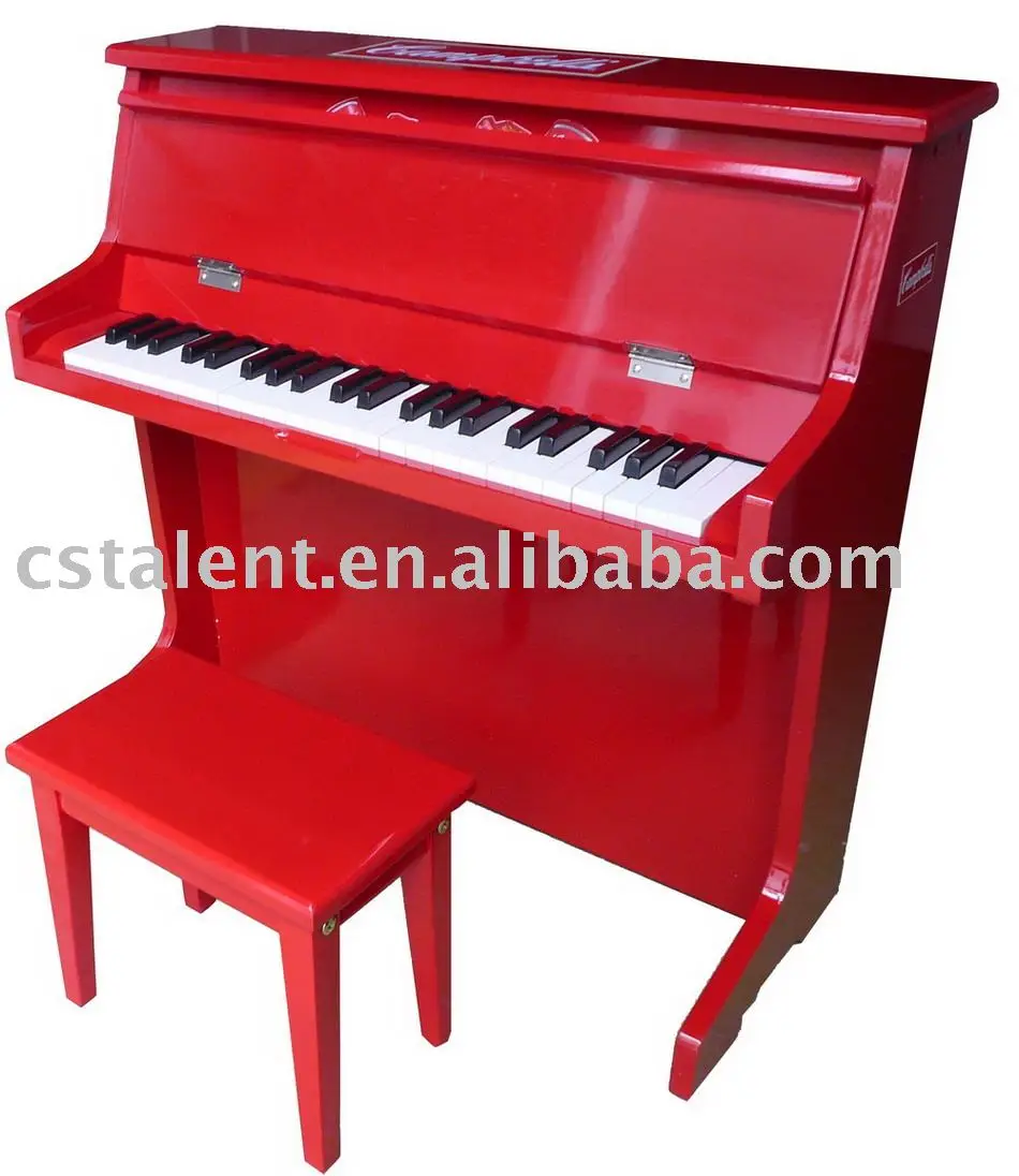 44 key kids wooden piano