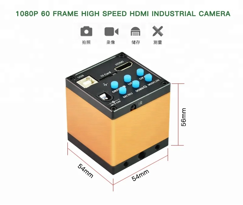 Professional KSL 14MP CMOS Camera Video Recording Jewelry Microscope