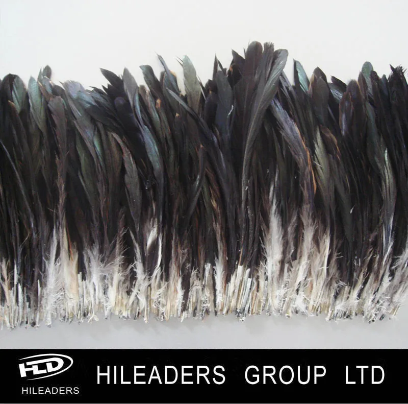 RT3249 Natural Rooster Feather Strung Feather (2)