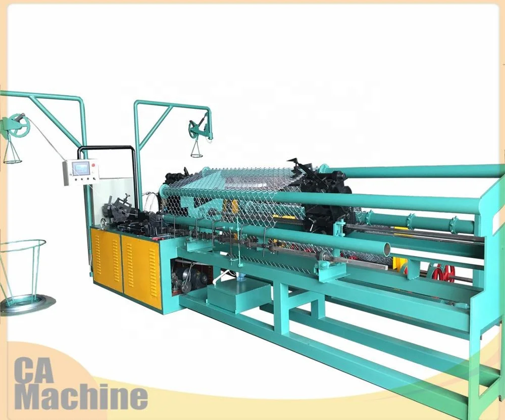 chain link fence machine fully automatic
