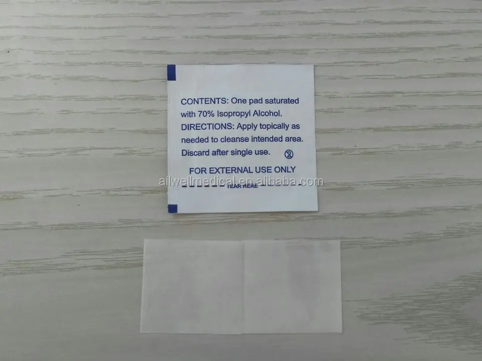 
Medical Non woven Alcohol swab 