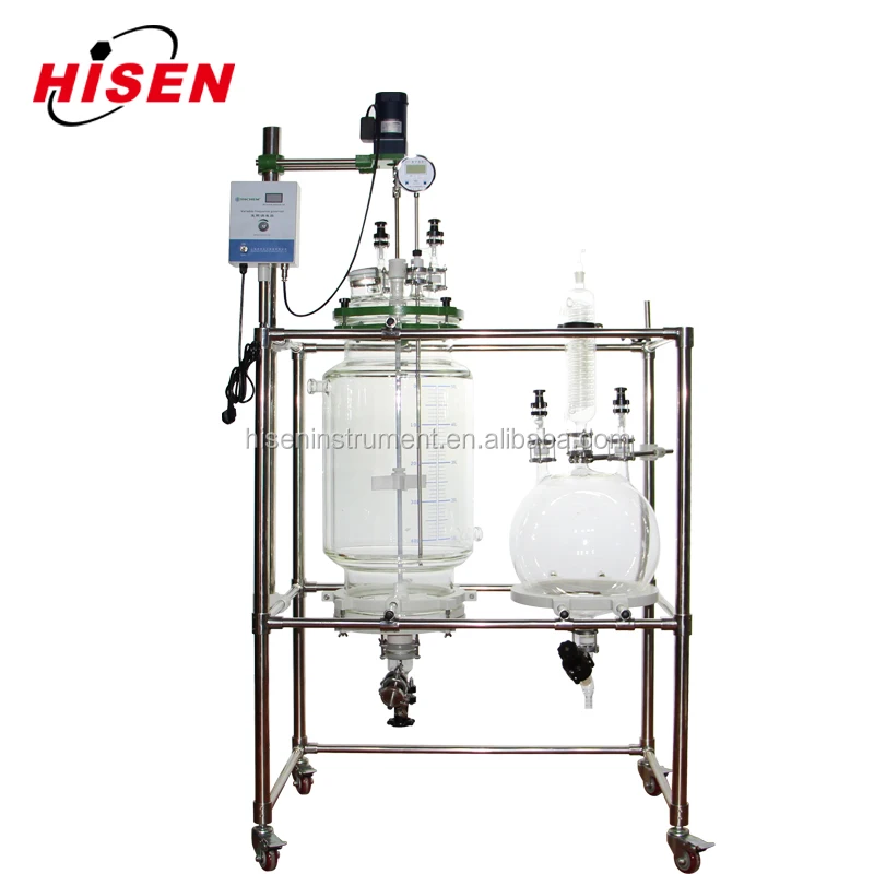 HISEN fast shipping new product laboratory PTFE filtration reactor crystallization equipment
