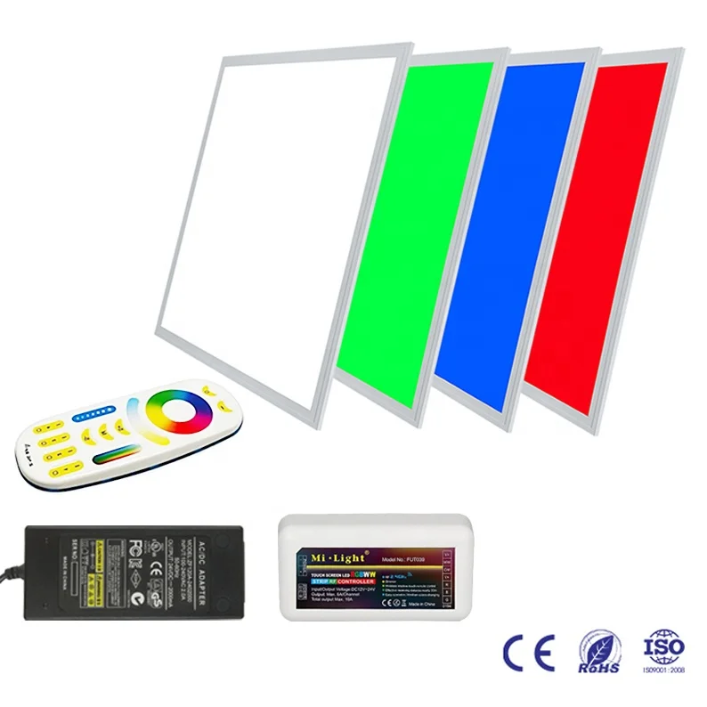 Square Color Changing RGBW led light panel 2x4 RGBW led light panel surface mounted RGBW led light panel