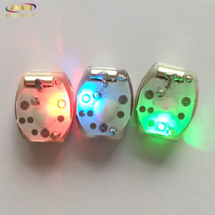 Blinking light led pvc patch, led cartoon patch