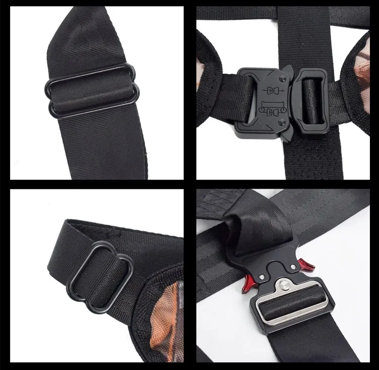 Heavy Duty Outdoor Camo Hunter Safety Harness for Climbing
