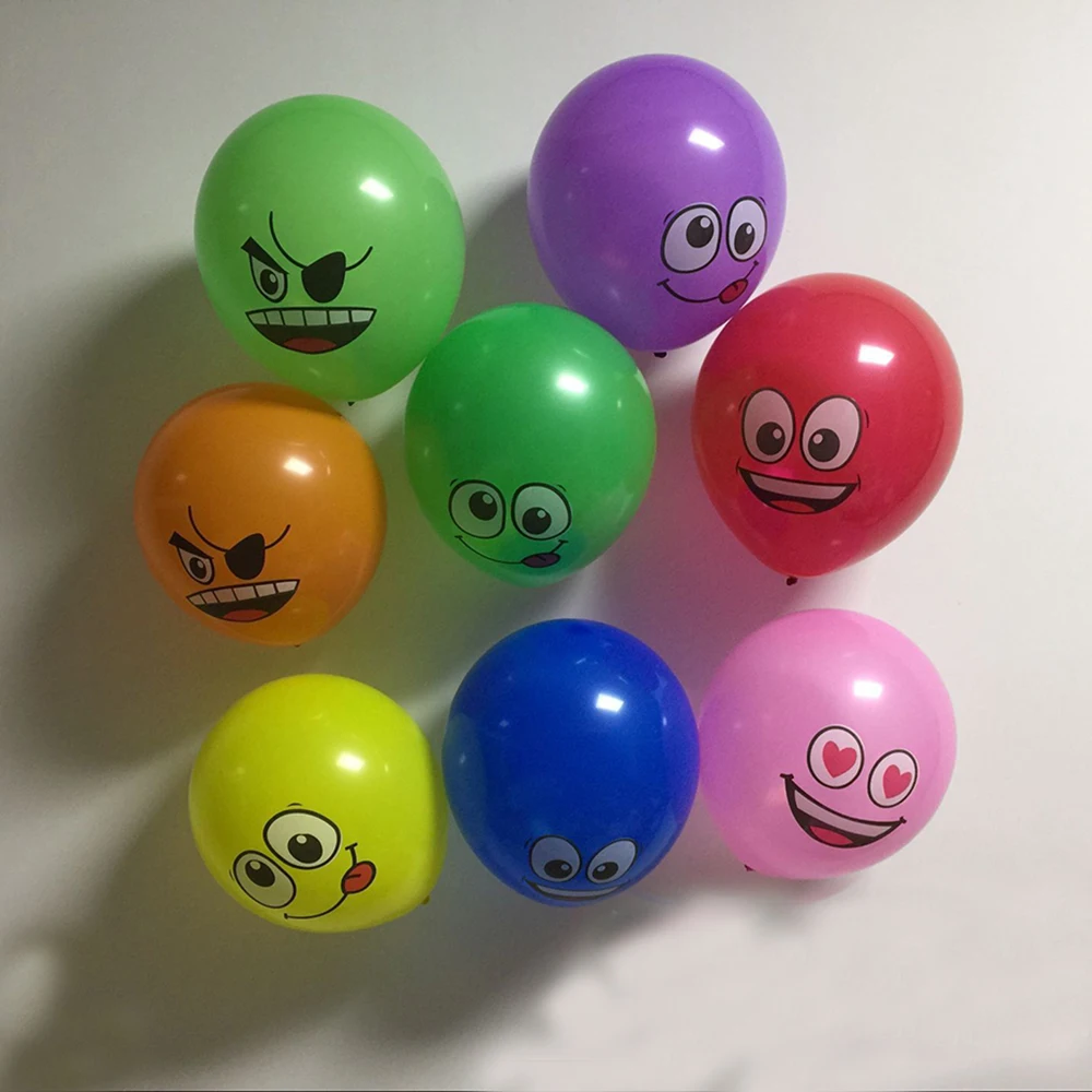 12inch smiling latex balloon