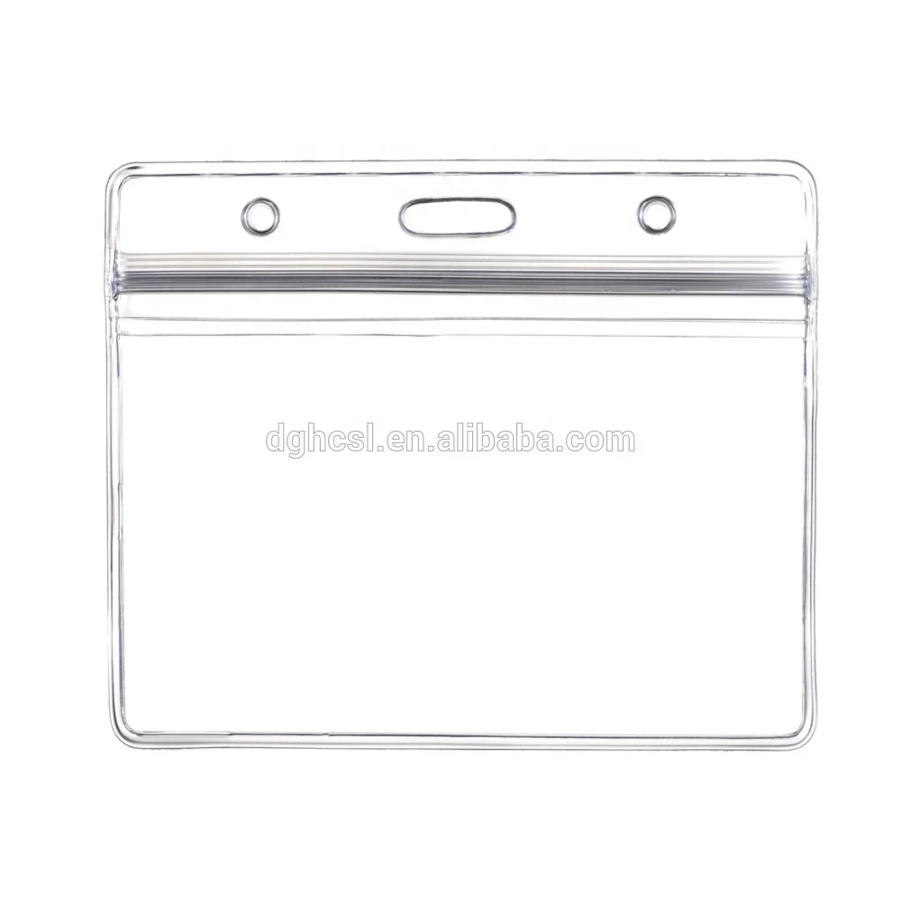 
Huacheng Customized Transparent PVC Card Holder 