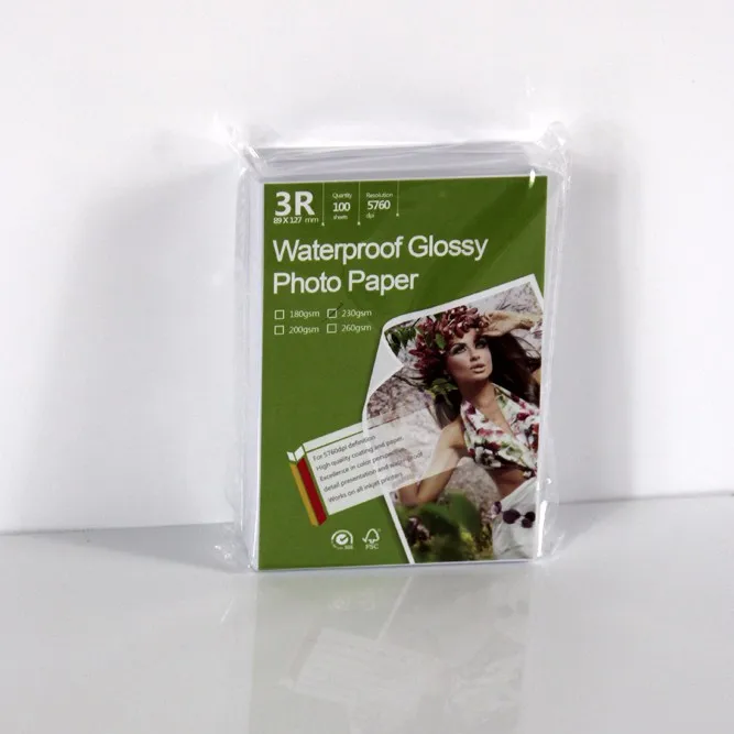 Yesion High quality 115-260gsm glossy inkjet photo paper a4