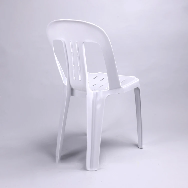 heavy duty plastic dining chair stackable monoblock chair pipee chair