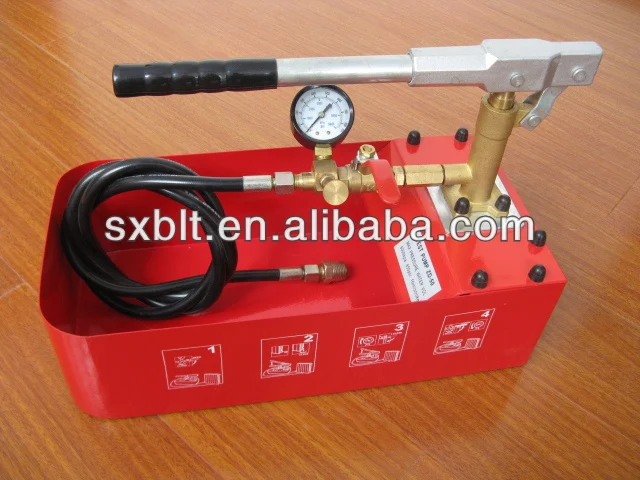 [CE] approval zd-50 45 m in/dr. 0-50bar hydrostatic water meter test pump for ppr, pe