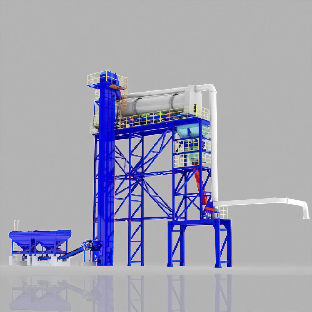 Оборудование для дорожного строительства 80tph, машина для переработки асфальта