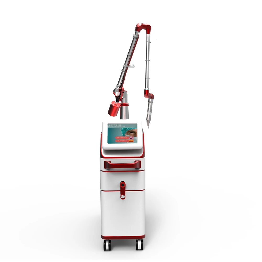 Sanhe q-switch nd yag laser tattoo remover beauty machine tattoo removal and skin rejuvenation